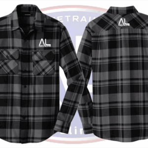 AL Flannel - Grey/ Black