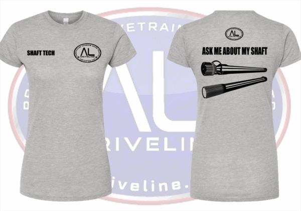 Women's "Ask Me About My Shaft" shirt